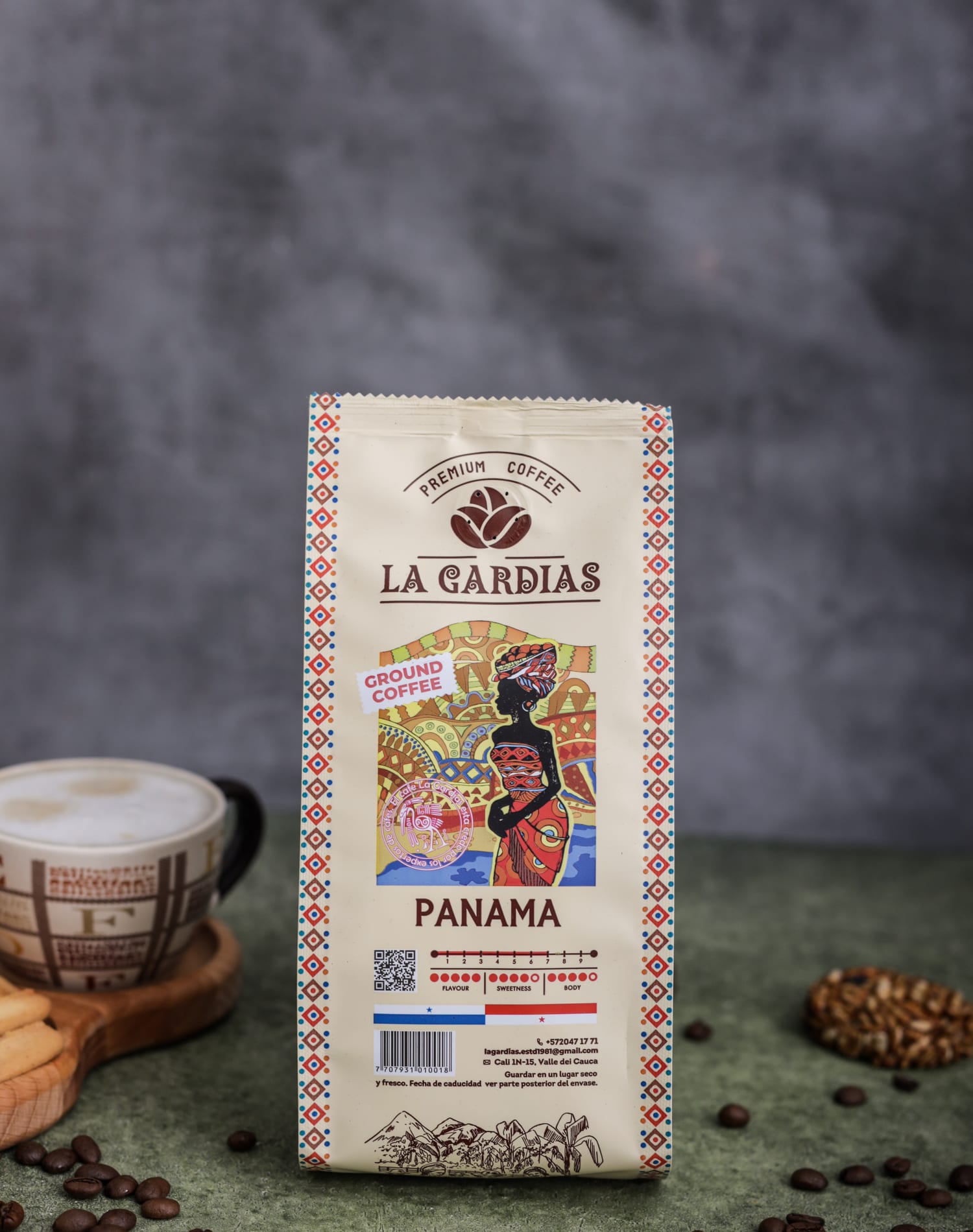 Упаковка молотого кофе LA GARDIAS Panama